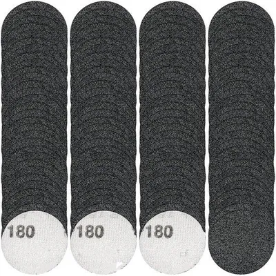 Produktbild von Schleifscheiben, 50 mm Durchmesser, Körnung 180, aus Siliziumkarbid, für verschiedene Werkzeuge