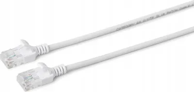 Image de Microconnect V-UTP6A01W-SLIM Câble réseau 1 m Cat6a U/UTP (UTP) Blanc (V-UTP6A01W-SLIM)