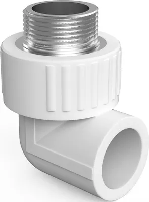 Produktbild von Mexen PPR Bogen 90° schweißbar für PPR-Rohre 20 x 3/4 AG - W97327-2034M-00