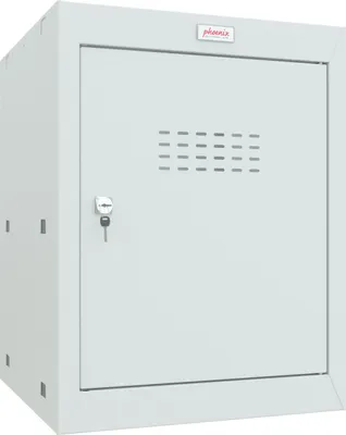 Produktbild von Phoenix CL0544GGK Würfel-Schließfach Cube Locker 66L Grau - Schlüsselschloss - Für Hause, Büro, Fitness, Schüle