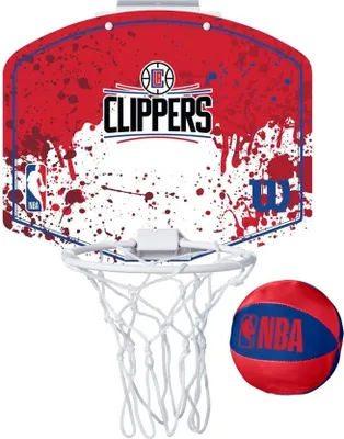 Produktbild von Wilson NBA Team Mini Hoop Los Angeles Clippers Basketball