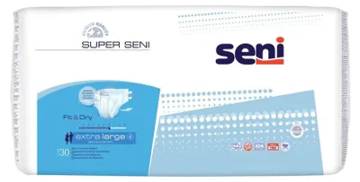 Produktbild von Seni Super Erwachsenenwindeln XL, 30 Stück