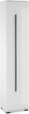 Produktbild von LIVOJO M12 Badezimmer Badschrank hoch rechts 45 x 200 x 35 cm Weiß Hochglanz
