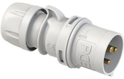Zdjęcie produktu dla PCE Wtyczka 16A 3p 1h IP44