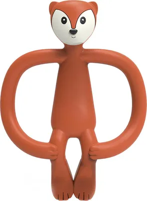 Produktbild von Matchstick Monkey Beißring / Zahnungshilfe Tiermotive : Fudge Fuchs Farbe: Fudge Fuchs