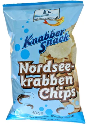 Produktbild von Werner Lauenroth Nordseekrabben Chips 60g