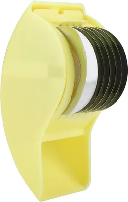 Image de Hachoir à légumes en acier inoxydable antirouille (jaune)