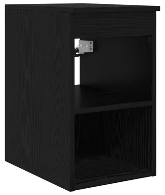 Image de Armoire de salle de bain vidaXL « Inzwischen » en chêne noir, 30 x 35 x 50 cm