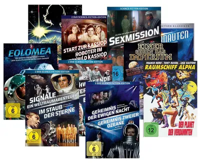 Immagine prodotto di Science-Fiction 10er-Schuber (neutraler Sammelschuber) [14 DVDs]