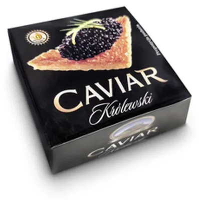 Zdjęcie produktu dla Kawior czarny królewski z taszy 50g Aakerman