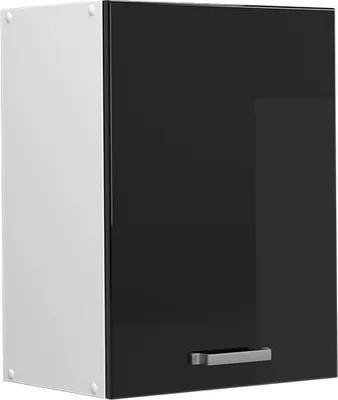 Produktbild von Hängeschrank Vicco R-Line Schwarz Hochglanz 45 cm, Model 41164