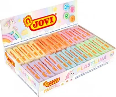 Immagine prodotto di JOVI plastelin PASTEL 30x50g (6 panetti)