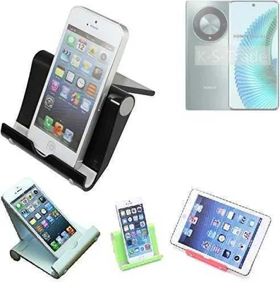Produktbild von K-S-Trade Handy-Ständer kompatibel mit Honor Magic6 Lite faltbarer Tischständer Smartphone Tablet Halterung Reise