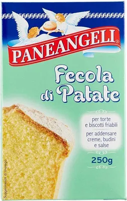 Produktbild von Paneangeli Fecola di Patate Kartoffelstärke für zarte Süßigkeiten Verdickungsmittel für Cremes und Saucen 250g