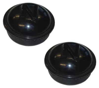 Produktbild von 2 x Nieper Radkappe - Fettkappe - Staubkappe Ø 35 mm Kunststoff
