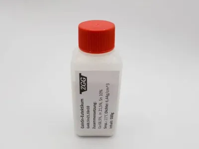 Obrázok produktu pre Galinstan, eutektická zliatina zložená z prvkov gálium, indium a cín, hmotnosť: 10 g