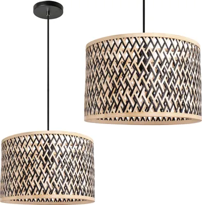 Image de Lampe Suspendue Toolight APP1543-1CP Boho Beige