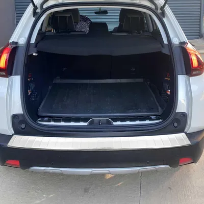 Zdjęcie produktu dla Osłona zderzaka do Peugeot 2008 2017-2025 stal nierdzewna srebrna