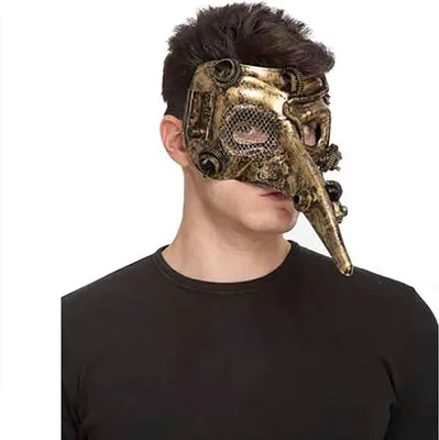 Produktbild von Mom Steampunk Schutzmaske Golden  Golden One Size