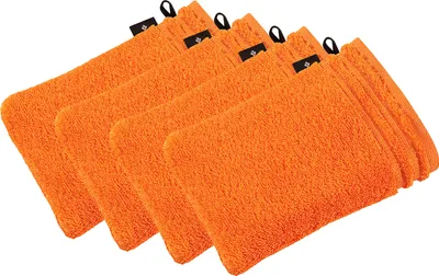 Produktbild von 4er Pack Waschhandschuh Calypso feeling von der Marke Vossen 22 x 16 cm