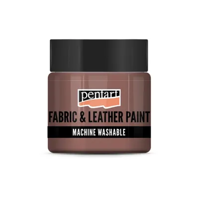 Obrázok produktu pre PENTART Farba na textil a kožu, 50 ml, trblietavá bronzová