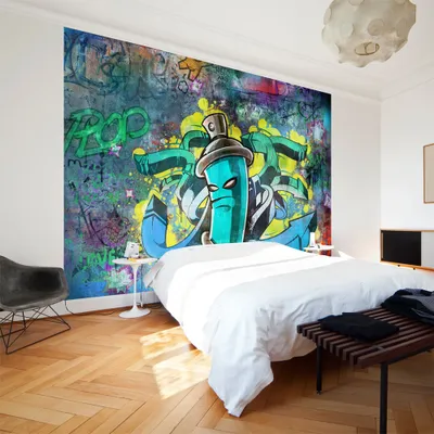 Produktbild von Basera Fototapete Street Art-Motiv 10110905-2, Vliestapete, 350x245 cm