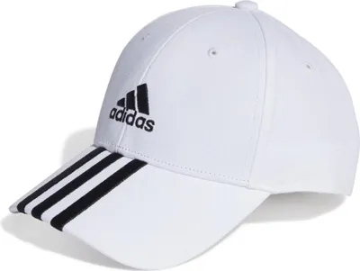 Produktbild von Adidas Uni Baseball 3-Stripes Cap , Farbe:weiß/schwarz, Accessoires:Onesize