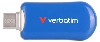 Produktbild von Verbatim Plectra Blue      512GB USB-C Flash Drive          30235