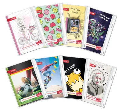 Produktbild von 24er Display 1 Woche 2 Seiten, 104 Seiten, Stickerbogen, Schutzumschlag A5