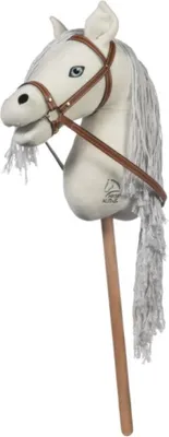 Image de HKM Hobby Horse Mini, Couleur:blanc