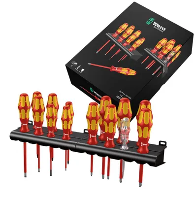 Image de Wera Kraftform Big Pack 100, coffret VDE, 14 pièces