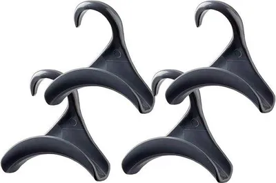 Produktbild von Famanu Handtaschen Haken für Garderobe - Platzsparende Aufbewahrung für Taschen, Schals und Accessoires