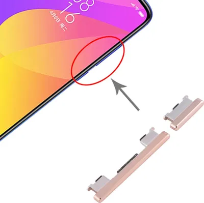 Immagine prodotto di Per Xiaomi Mi 9 Lite tasti laterali oro Ricambio Accessori Riparazione