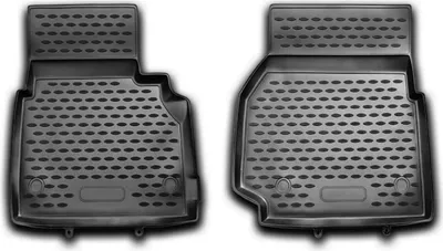 Zdjęcie produktu dla 2007-2020 Land Rover Defender D90 dywaniki podłogowe TPE czarne 2 szt