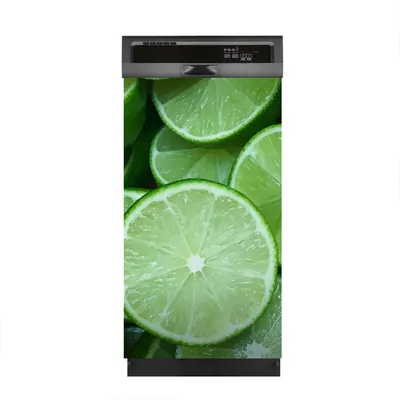 Produktbild von Magnete Dekorative 45x80 cm Küche Magnetmatte Spülmaschine - Frische Limette
