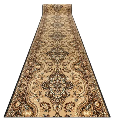 Image de TAPIS DE COULOIR BCF WIOSNA beige 90 cm beige 90x960 cm