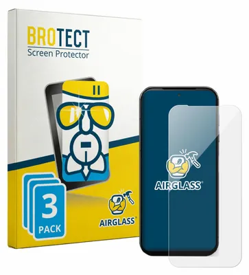 Produktbild von 3x BROTECT Schutzglas für Fairphone 5 Schutzfolie Panzer Folie Glas Display Schutz klar