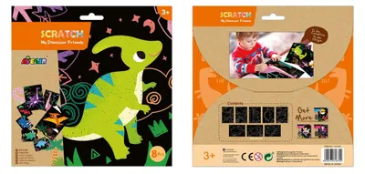Obrázek produktu pro Toy Avenir Scratch Junior Set Dinosaur