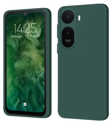 Produktbild von Hülle für Xiaomi Redmi A7 Pro Case Cover Bumper Smartphone Softgrip Schutzhülle Farbe: Grün