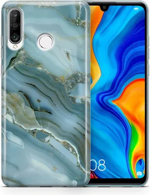 Produktbild von Handyhülle für Apple Serie Google Pixel Schutz Case Cover Bumper Etui Ultra Dünn, Modell:Apple iPhone 11 Pro, Motiv auswählen:Marmor Blau
