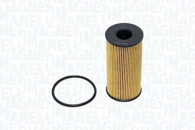 Imagen del producto de Filtro de aceite MAGNETI MARELLI 153071762471. Elemento filtrante compatible con NISSAN Qashqai II (J11, J11) y también adecuado para MERCEDES-BENZ  (W177) y CLA Coupé (C118)