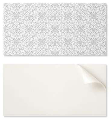 Obrázek produktu pro Dekorativní, samolepicí vinylová deska, rozměry 100x50 cm, s květinovým vzorem a ornamenty