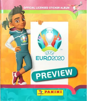 Image de Panini - EURO 2020 Preview - EDITION INTERNATIONALE - Vignette collector - 1 Album
