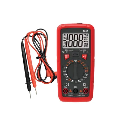 Produktbild von Universalmessgerät LTC Taschenlampenfunktion Diodentestfunktion AC/DC 0-600 V Magnethalterung LXT33A