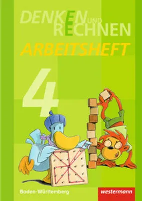 Obrázek produktu pro Denken und Rechnen 4. Arbeitsheft. Grundschulen. Baden-Württemberg