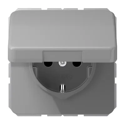 Zdjęcie produktu dla Jung CD1520BFKIKLGR Gniazdko SCHUKO® 16 A 250 V ~ szare
