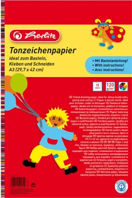 Produktbild von Herlitz 229302, Kunstdruckpapierblock, 130 g/m², 10 Blätter