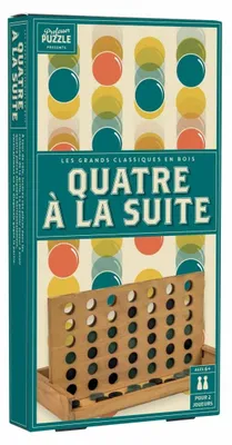 Image de Professor Puzzle Quatre a la suite en bois