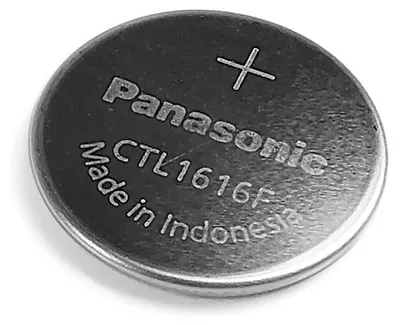 Produktbild von Panasonic Knopfzellen Akku Batterie CTL 1616 Lithium passt in Solar Casio Uhren Modelle 10382262