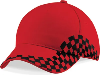 Image de Beechfield B159 | Grand Prix Cap / Casquette / Bonnet / Chapeau - Couleur : Classic Red - Taille : One Size